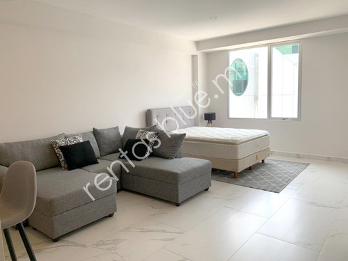 Imagen 2 de 30 de Loft Amueblado En Renta En City Blue Santa Fe