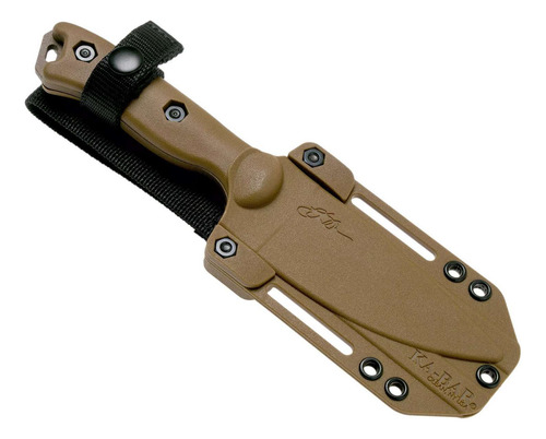 Cuchillo Ka-bar Becker Bk18 Harpoon Tan con vaina fija de polímero