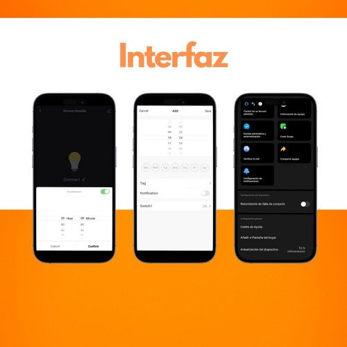 Switch Wifi Interruptor Smart Dimmer Xmini 2 Canales Tuya