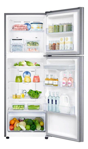 Heladera inverter no frost Samsung RT29K571B elegant inox con freezer 298L 220V
