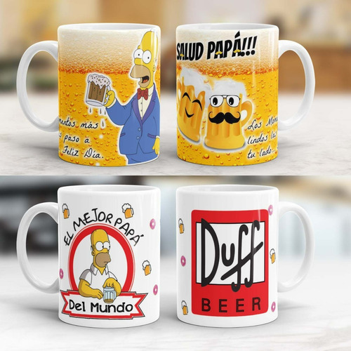 Imagen 9 de 10 de Tazas Dia De La Madre - Dia Del Padre Cumpleaños