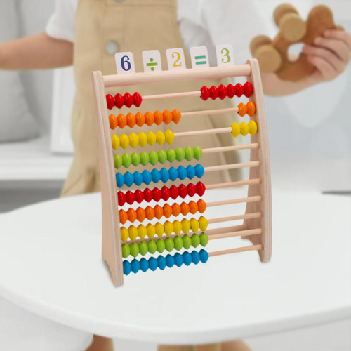 Niños Abacus Contando Juguete Con Palos De Conteo, Ayudas