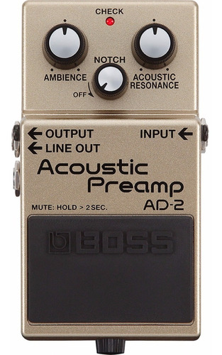 Pedal Boss Ad2 Acoustic Preamp