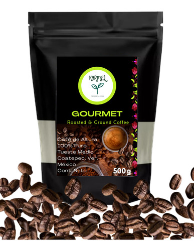 Cafe Gourmet Molido Y Tostado Karmel 500 G