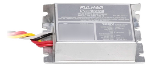 Lighting Wh3-120-c Workhorse 3 - Balastro De Lámpara Fluores