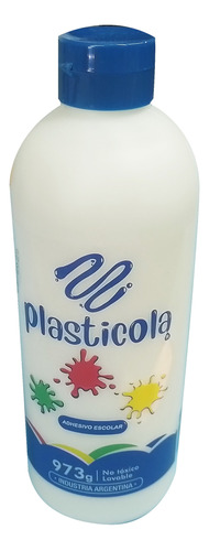 Adhesivo Vinílico Plasticola Blanco 973 Grs X 1 Unidad