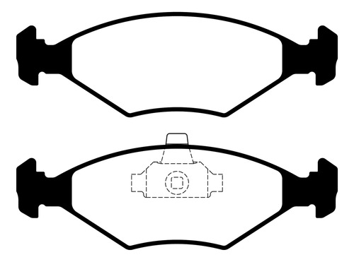 Pastillas De Freno Para Fiat Siena 1.7 98/02 Litton Ultrapad