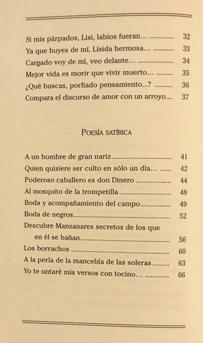 Selección De Poemas - Francisco De Quevedo (Usado)