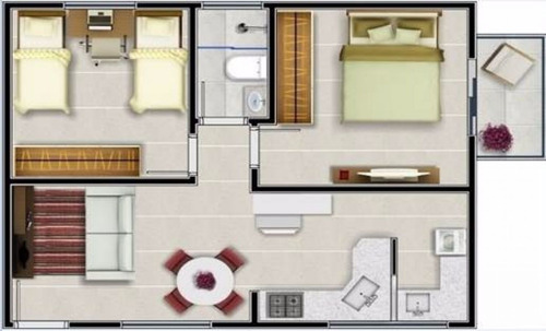 Venda - Apartamento - Jardim Boer Ii - Americana - Sp - 2080