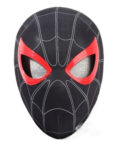 Máscara De Miles Que Puede Parpadear, Máscara De Spider-man