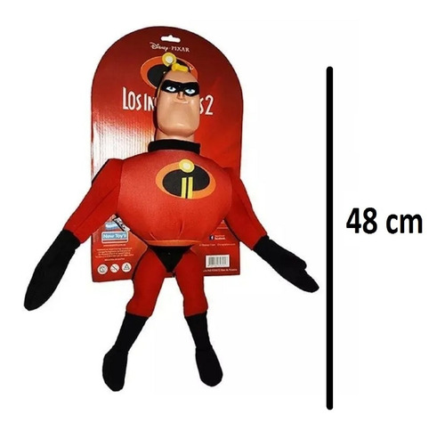 Imagen 2 de 6 de Muñeco Soft Los Increibles 2 Disney 50 Cm New Toys Playking