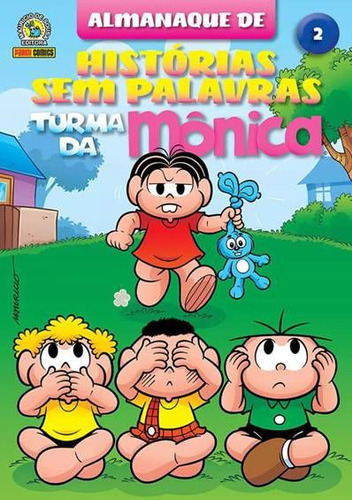 Livro Almanaque Histórias Sem Palavras Da Turma Da Mônica 02