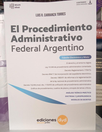 El Procedimiento Administrativo Federal Argentino 