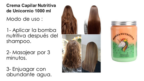 Crema Capilar Nutritiva Unicornio 1000 Ml