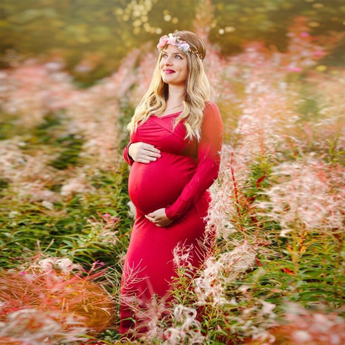 Vestido De Baby Shower Para Mujer, Ropa De Algodón Para Emba