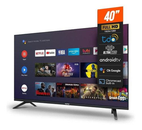 Smart TV Kanji KJ-4XTL005 LED Android TV FULL HD 40" 220V