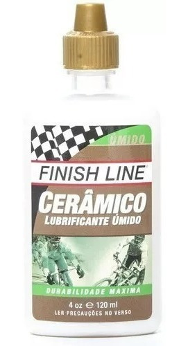 Lubrificante Finish Line Ceramica Umido 120ml