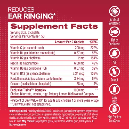 Suplemento Lipo-flavonoid Plus Tinitus Relief 150 Comprimido