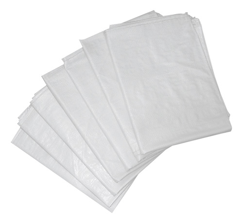 Saco Para Construção 10 Unidades 50x70 Cor Branco
