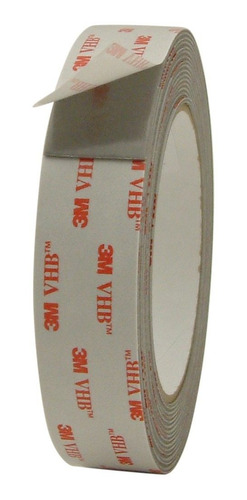 3m Vhb Tape Rp45 Gris Cinta Adhesiva, Gris