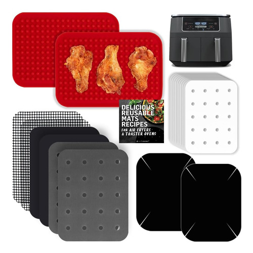 Accesorios Para Ninja Dual Air Fryer 2 Basket Dz201 8 Qt & D