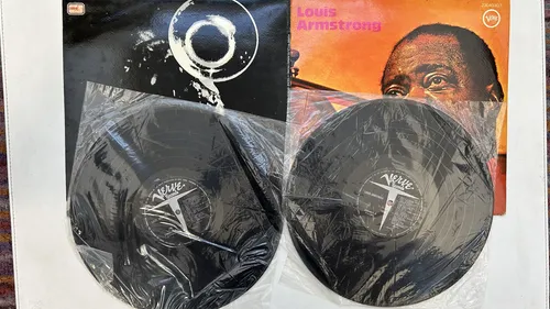 Louis Armstrong Serie Doble Ella Fitzgerald Y B,crosby 3x2 (Usado)