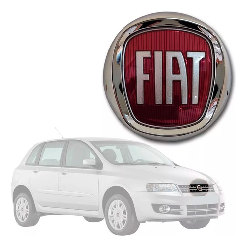Emblema Grade Dianteiro Fiat Stilo Abarth 2008 Original