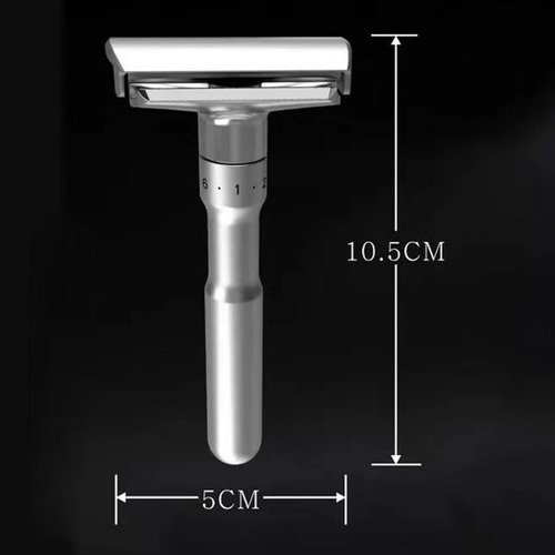 Afeitadora De Barba De Doble Filo De Aleación De Zinc Para