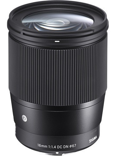 Imagen 3 de 4 de Lente Sigma 16mm F1.4 Dc Dn Para Sony E 4 Años Garantía