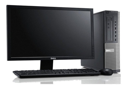 Imagem 1 de 10 de Cpu Monitor Dell Optiplex Core I5 8gb 500gb - Novo