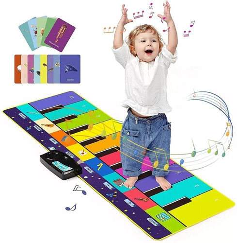 Tapete Musical Tipo Teclado Piano Infantil Electrónico