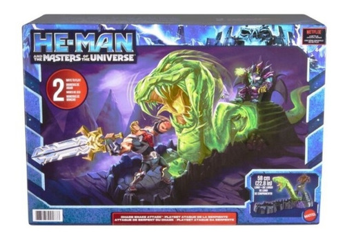 Masters Of The Universe Ataque De Serpiente Del Caos Set