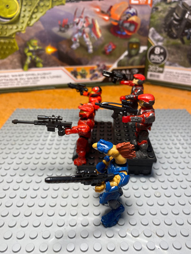 Megabloks Mega Construx Halo Covenat Vs Spartan (389) (Usado)