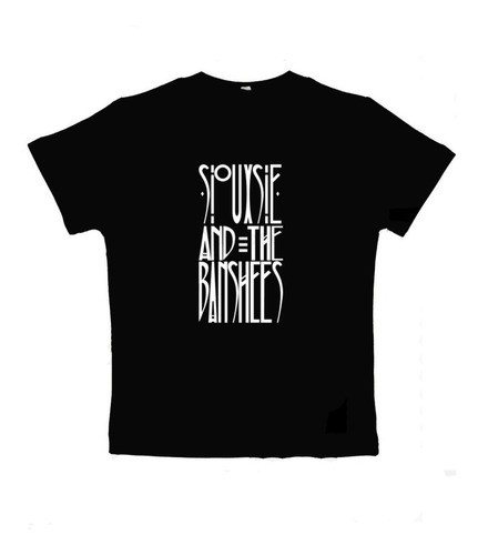 Remera De Siouxsie Sioux And The Banshees, Logo , Rock