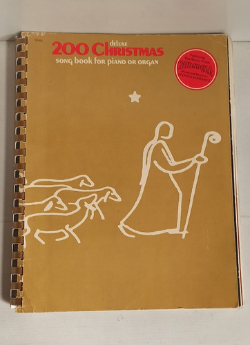 Libro Partituras 200 Christmas Para Piano Y Órgano En Ingles