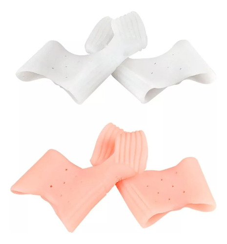 Duo Corrector Silicona Juanete Hallux Valgus Separador Dedo