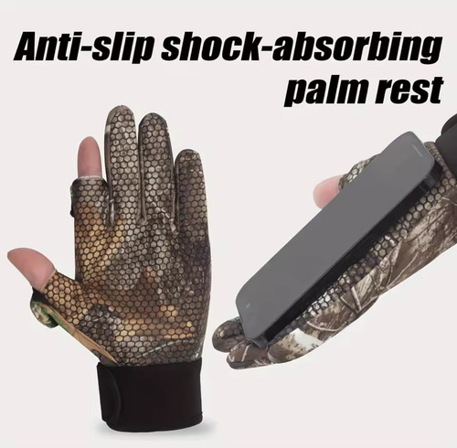 Guantes Caza Camoflaje Rt Tactico Multifuncional Termico