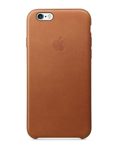 Funda Apple Leather Case Cuero Original iPhone 6s Plus Brown