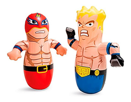 Golpeador Muñeco Inflable Intex 44672 Boxeador Luchador Nuev Color Diseño
