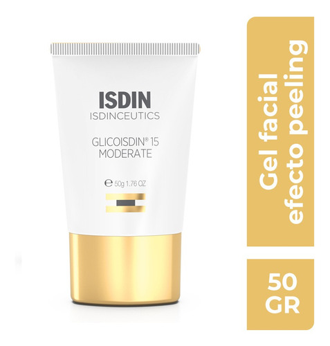 Glicoisdin Gel 15% Moderate Efecto Peeling 50gr Momento de aplicación Noche Tipo de piel Normal