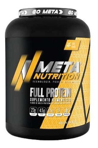 Suplemento En Polvo Meta Nutrition Full Protein Proteína Sabor Fresa Y Crema En Pote De 2kg