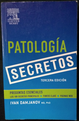 Patología Secretos 3 Ed - Danjanov Usado