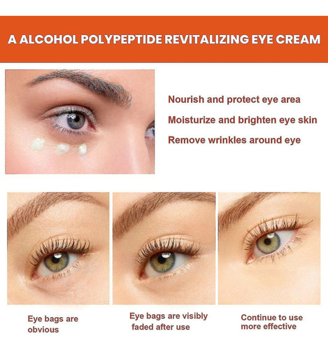 Ee Crema Para Ojos Antiarrugas, Revitalizadora Polypeptidos