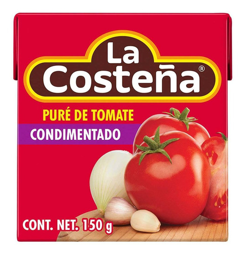 Pure De Tomate La Costeña Condimentado 150g