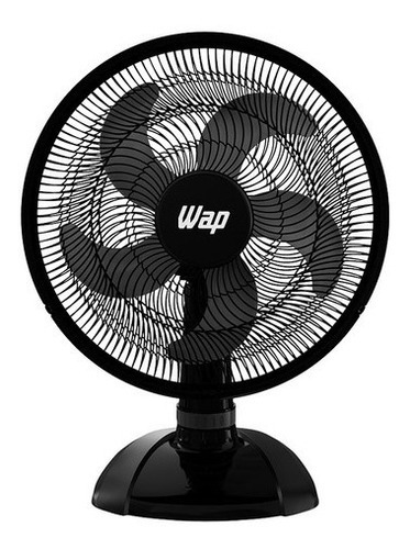 Ventilador De Mesa 50cm Preto 135w Silencioso Wap Vap