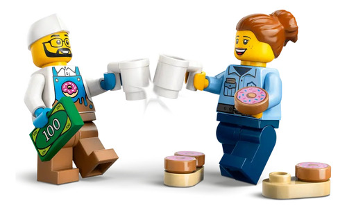 Lego City 60452 - Caminhão De Donuts