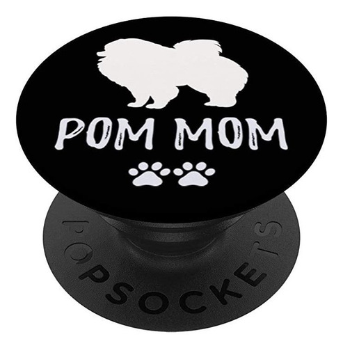 Regalo Divertido Para Mamá Pom Pomeranian Popsockets Grip Y