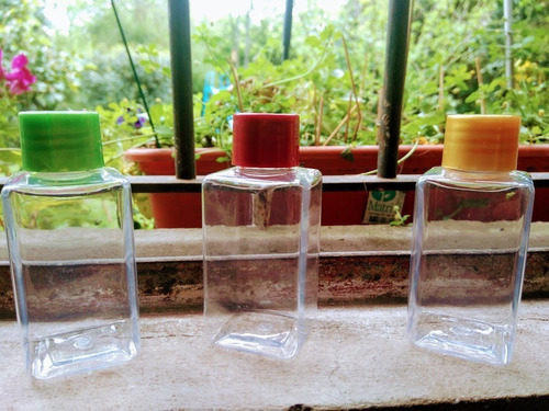 Imagen 3 de 3 de Envase Pet Cristal Para Difusor Aromático Souvenirs X10