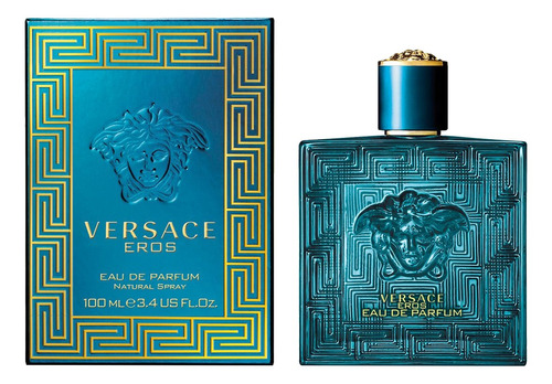 Versace Eros Eau De Parfum 100 ml Para  Hombre