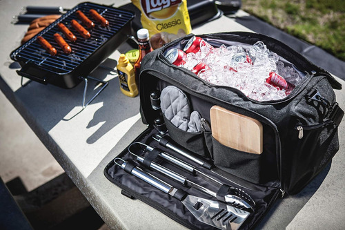 Oniva - Un Kit De Barbacoa De La Marca Picnic Time, Juego De